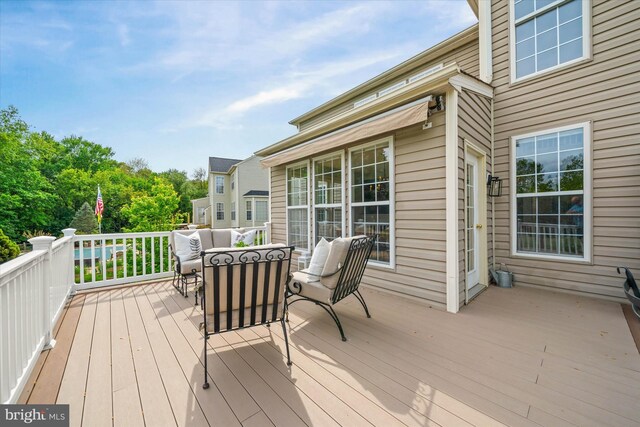 3 Graham Ct, Middletown, DE 19709 - deck featuring outdoor lounge area