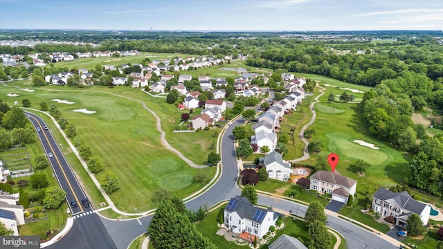 3 Graham Ct, Middletown, DE 19709 - aerial view of residential area featuring a local golf course and a tree filled landscape