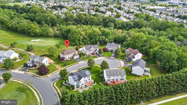 3 Graham Ct, Middletown, DE 19709 - aerial perspective of suburban area featuring a golf club and a tree filled landscape