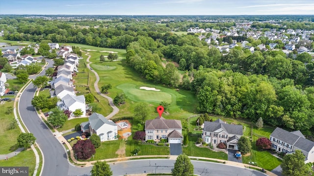 3 Graham Ct, Middletown, DE 19709 - aerial view of property's location featuring a local golf course and nearby suburban area