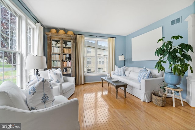 3 Graham Ct, Middletown, DE 19709 - living area featuring wood-type flooring and baseboards