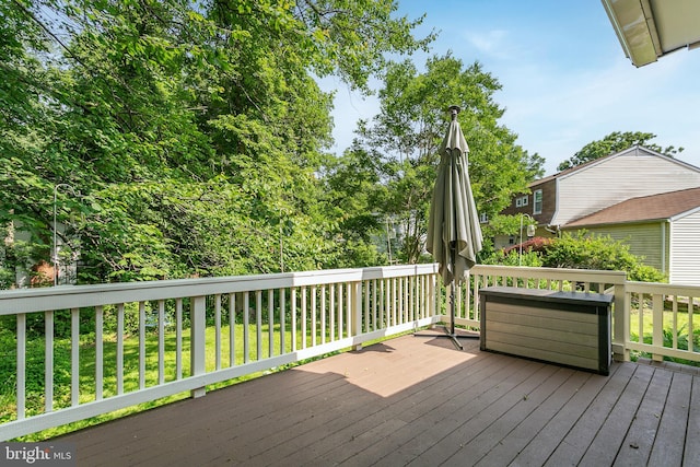 10263 Wayover Way, Columbia, MD 21046 - view of deck