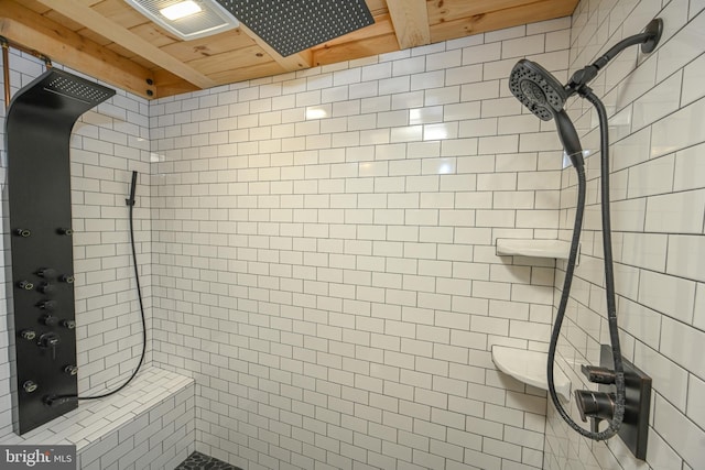 90 Biltmore Ridge Trl, Mc Henry, MD 21541 - bathroom featuring a tile shower
