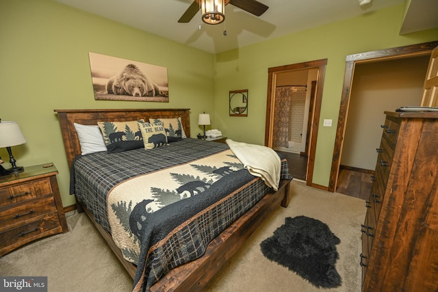 90 Biltmore Ridge Trl, Mc Henry, MD 21541 - carpeted bedroom with a ceiling fan and baseboards