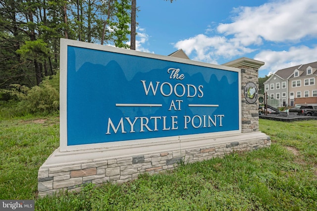 23754 Myrtle Glen Way, California, MD 20619 - view of community sign