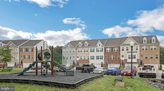 23754 Myrtle Glen Way, California, MD 20619 - community play area with a residential view