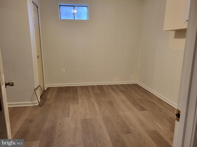 5900 Arbroath Dr, Clinton, MD 20735 - basement featuring wood finished floors and baseboards