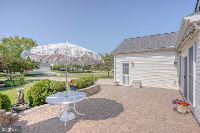29865 Hillary Ave, Easton, MD 21601 - view of patio featuring a mountain view