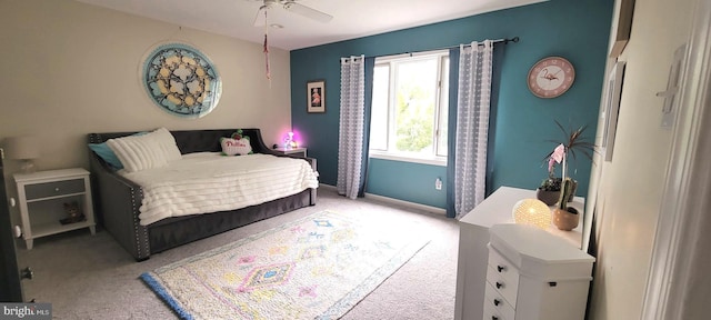 4 E Spring Oak Cir, Media, PA 19063 - carpeted bedroom featuring baseboards and ceiling fan