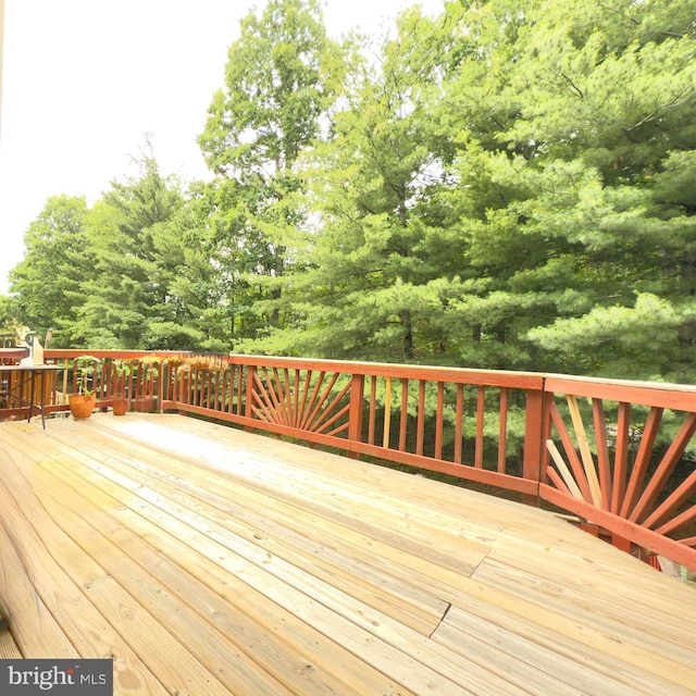 11289 Kessler Pl, Manassas, VA 20109 - deck with view of scattered trees