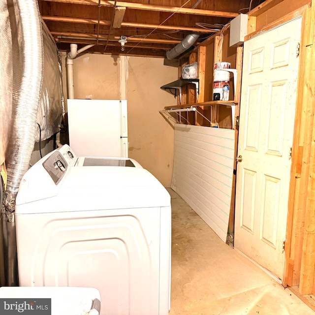 11289 Kessler Pl, Manassas, VA 20109 - laundry area with washing machine and dryer