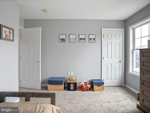 112 Toulouse Ln, Martinsburg, WV 25403 - rec room with carpet, healthy amount of natural light, and baseboards