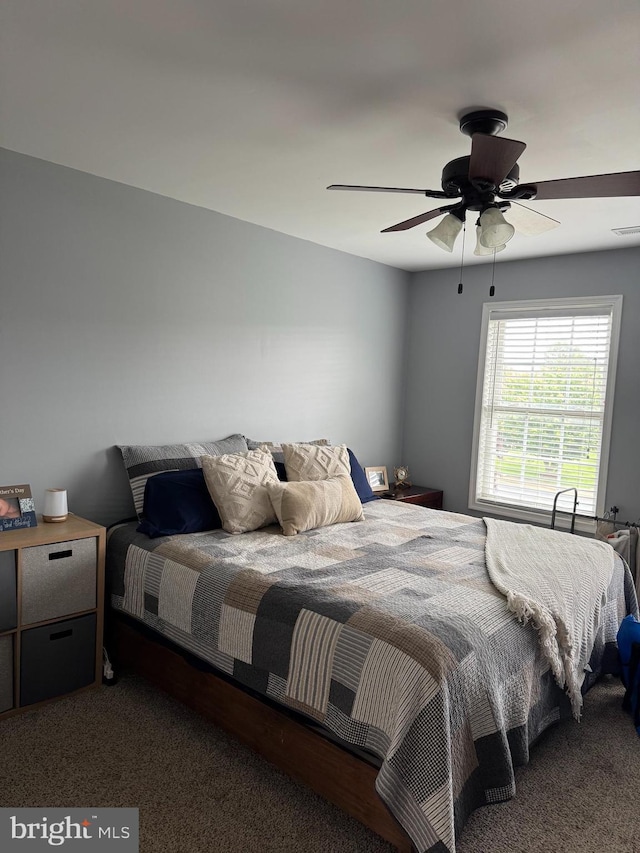112 Toulouse Ln, Martinsburg, WV 25403 - bedroom with carpet floors and a ceiling fan