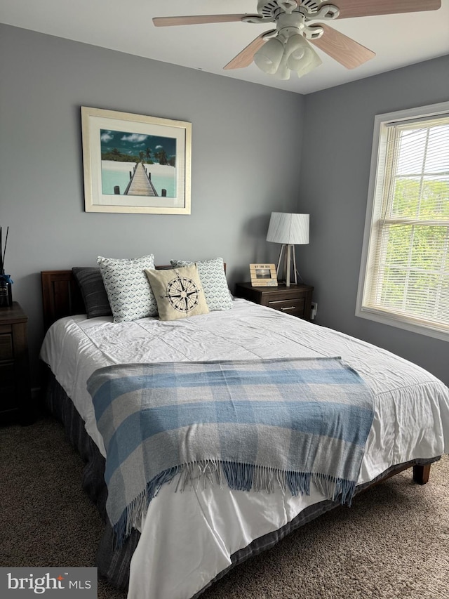 112 Toulouse Ln, Martinsburg, WV 25403 - carpeted bedroom featuring ceiling fan