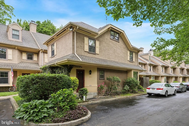 413 Eagle Rd # 7, Wayne, PA 19087 - multi unit property with a chimney and stucco siding