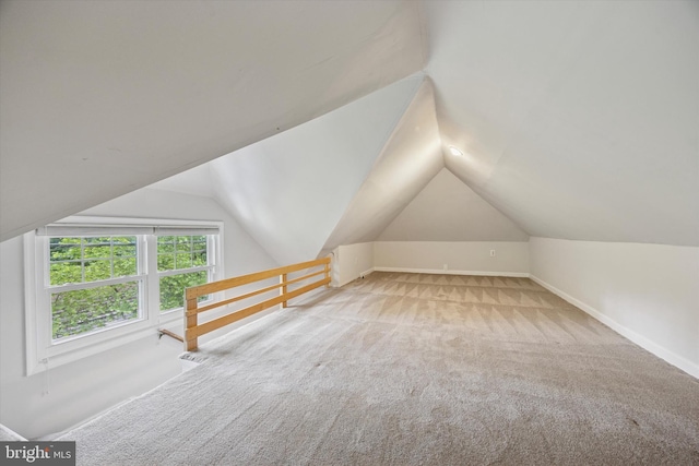 413 Eagle Rd # 7, Wayne, PA 19087 - bonus room featuring carpet floors, vaulted ceiling, and baseboards