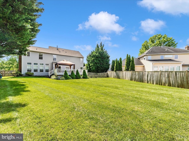 6810 Morrow Way, Frederick, MD 21703 - view of yard with a gazebo
