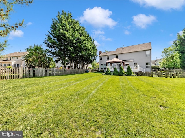 6810 Morrow Way, Frederick, MD 21703 - view of yard featuring a gazebo