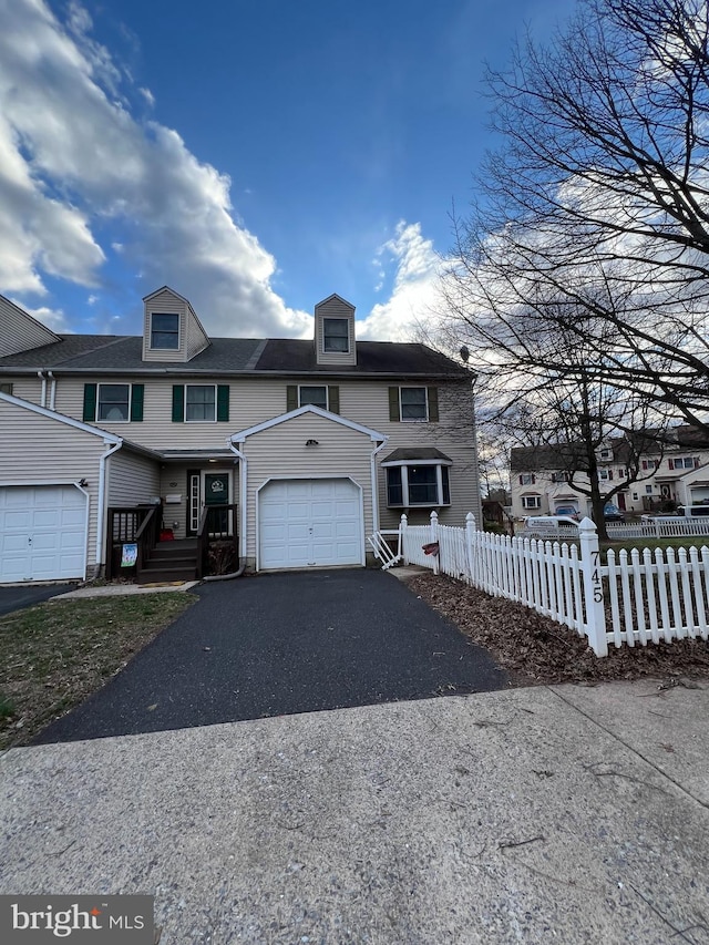 745 Cedar Ct, Red Hill, PA 18076 - view of property featuring asphalt driveway and an attached garage