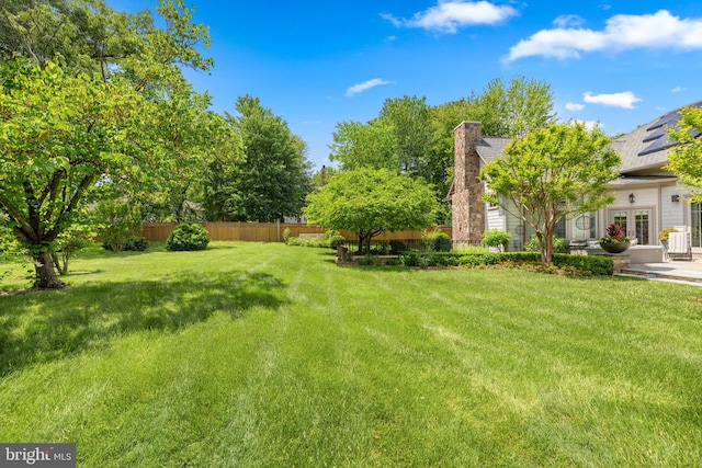 777 3rd St, Herndon, VA 20170 - view of yard featuring french doors