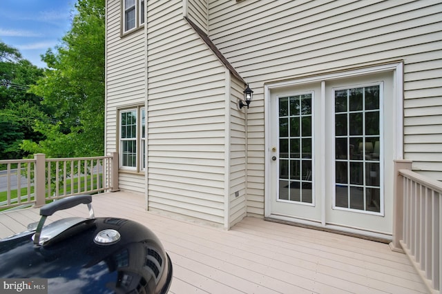 6201 Knolls Ct, Elkridge, MD 21075 - view of deck
