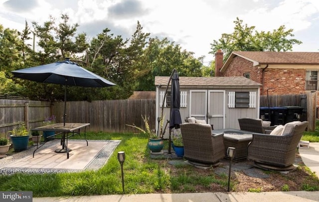 4909 Meade St NE, Washington, DC 20019 - fenced backyard featuring a patio area
