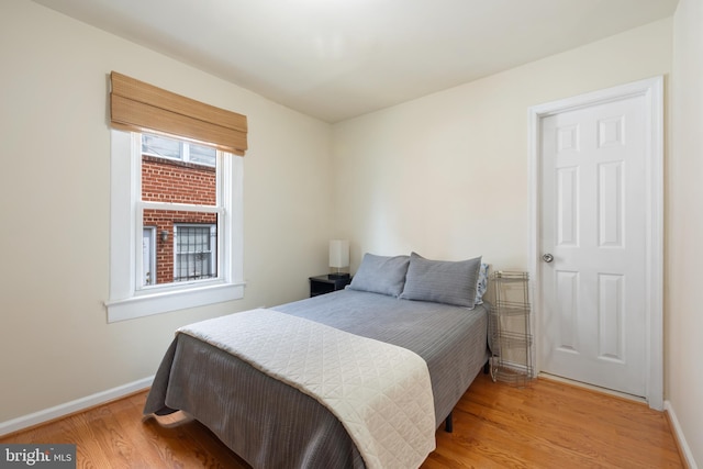 4909 Meade St NE, Washington, DC 20019 - bedroom featuring light wood finished floors and baseboards