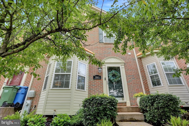 3061 Raking Leaf Dr, Abingdon, MD 21009 - view of front of house with brick siding