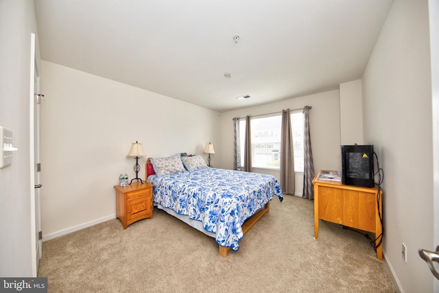 714 Shady Creek Ct, Bel Air, MD 21015 - bedroom with light carpet and baseboards