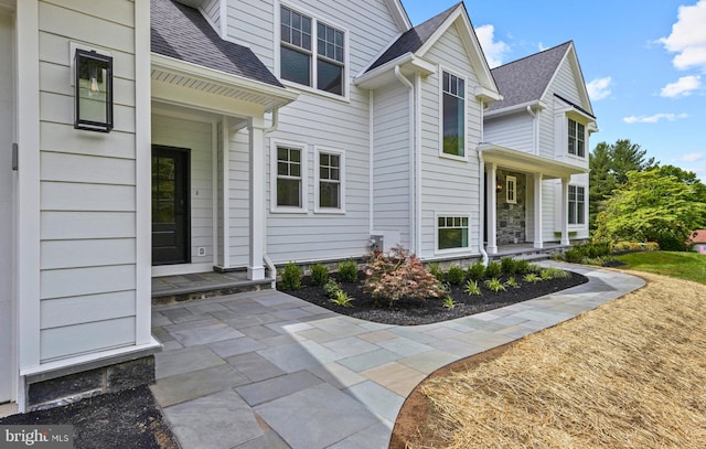 3718 Gradyville Rd, Newtown Square, PA 19073 - view of home's exterior featuring roof with shingles