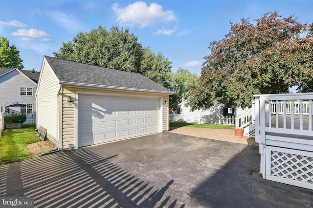 9901 Airedale Ct, Bristow, VA 20136 - view of detached garage