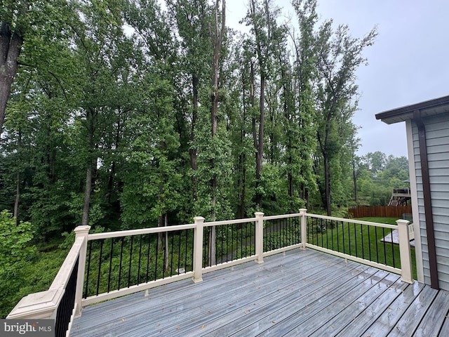 2410 Vineyard Springs Way, Ellicott City, MD 21043 - view of wooden terrace