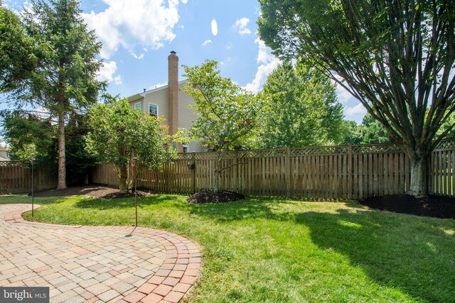 10861 Hunter Gate Way, Reston, VA 20194 - fenced backyard featuring a patio