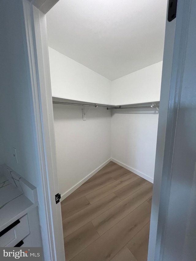 307 Yoakum Pkwy Unit 1801, Alexandria, VA 22304 - walk in closet with wood finished floors