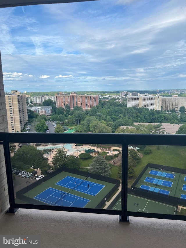 307 Yoakum Pkwy Unit 1801, Alexandria, VA 22304 - balcony with a view of city