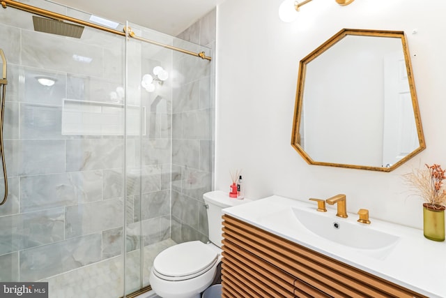 2630 Adams Mill Rd NW Unit 302, Washington, DC 20009 - full bath with toilet, a shower stall, and vanity