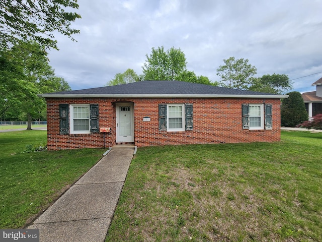 149 N Brentwood Ave, Pitman, NJ 08071 - view of front facade featuring brick siding and a front yard