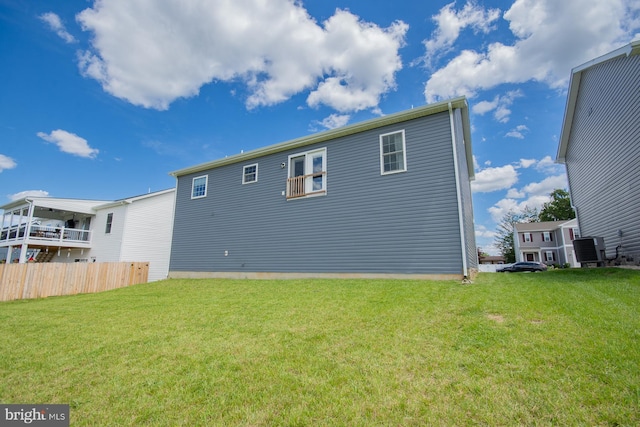 316 Pochards Ct, Martinsburg, WV 25403 - rear view of property with cooling unit