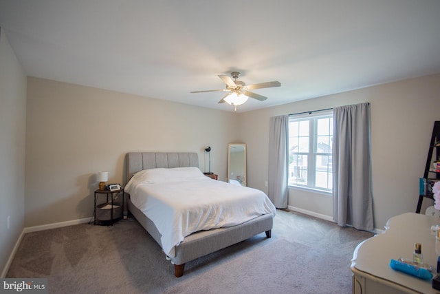 316 Pochards Ct, Martinsburg, WV 25403 - carpeted bedroom featuring baseboards and a ceiling fan