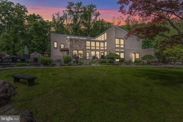 2500 Edge Hill Rd, Huntingdon Valley, PA 19006 - view of contemporary house