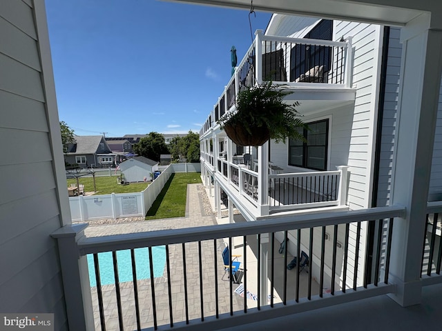 4112 Park Blvd Unit G, Wildwood, NJ 08260 - view of balcony