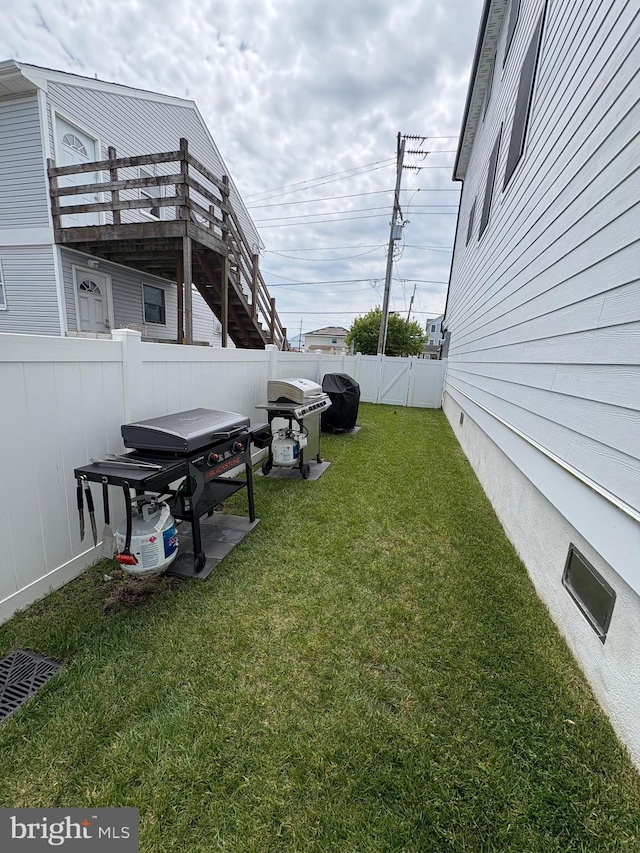 4112 Park Blvd Unit G, Wildwood, NJ 08260 - view of yard