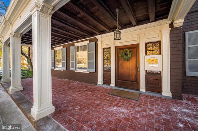 3 Devon Hill Rd Unit D4, Baltimore, MD 21210 - property entrance featuring a porch