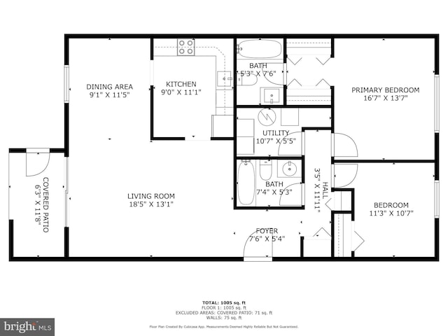 3807 Laramie Pl Unit 124C, Alexandria, VA 22309 - view of property floor plan