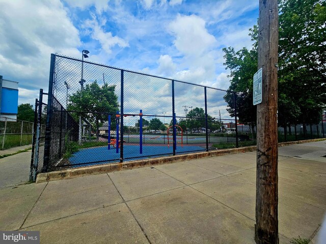 5541 Race St, Philadelphia, PA 19139 - view of sport court featuring a tennis court