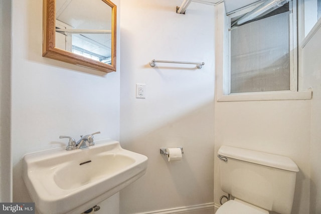 4441 Sherwood Rd, Philadelphia, PA 19131 - bathroom with toilet and a sink