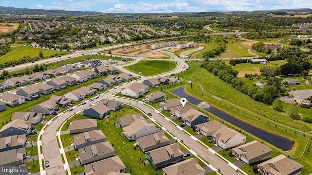 8051 Keystone Dr, Breinigsville, PA 18031 - aerial overview of property's location with nearby suburban area