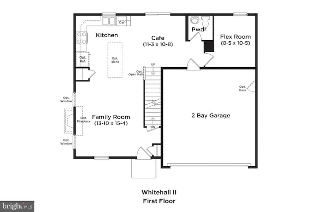 TBB Fontana Circle Whitehall Ii, Martinsburg, WV 25403 - home floor plan