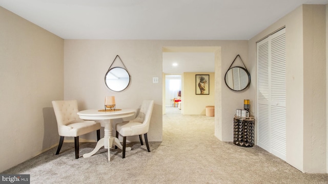 11500 Golden Post Ln, Gaithersburg, MD 20878 - dining room featuring carpet flooring