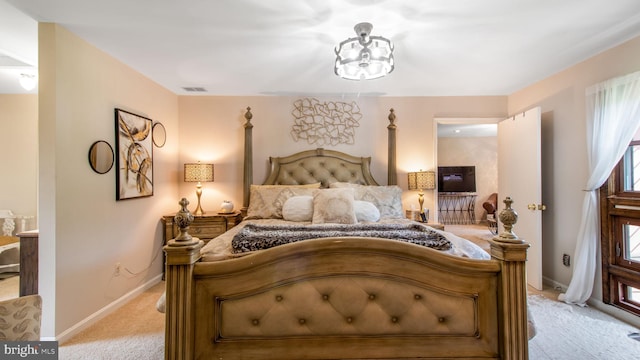 11500 Golden Post Ln, Gaithersburg, MD 20878 - bedroom featuring light colored carpet and baseboards